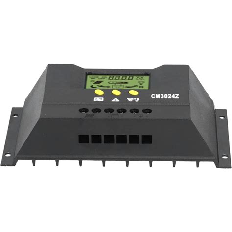 CM3024-30A Solar Charge Controller: 12V/24V PWM 30 Amp PV Controller ...