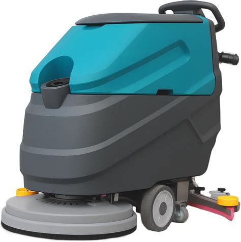Amazon.com - KARHDIR Walk-behind Floor Scrubber Machine, 22" Cleaning ...
