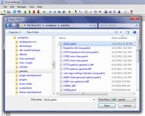 Apply Patch File 的图像结果