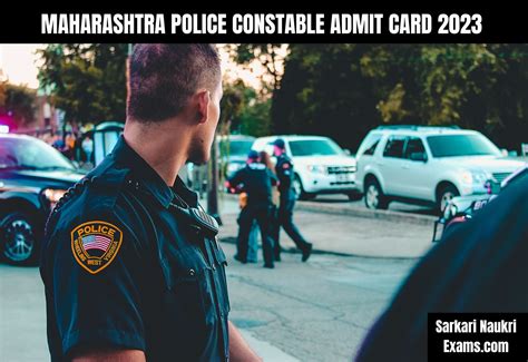 Maharashtra Police Constable Admit Card 2023 (OUT) | Exam Date ...