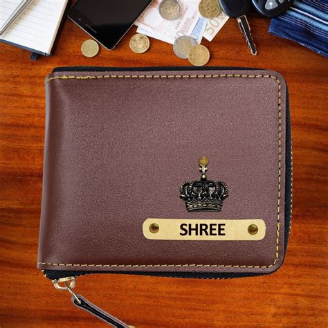 Buy Custom Wallet, Unisex Zipper Wallet, Personalised Wallet online at ...