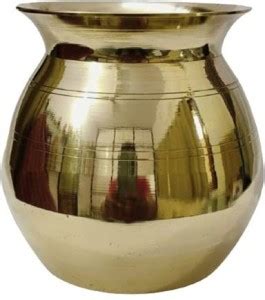 Flipkart.com | SBBCO Brass Lota Kalash/ Pooja Lota(Pitcher) Brass Kalash