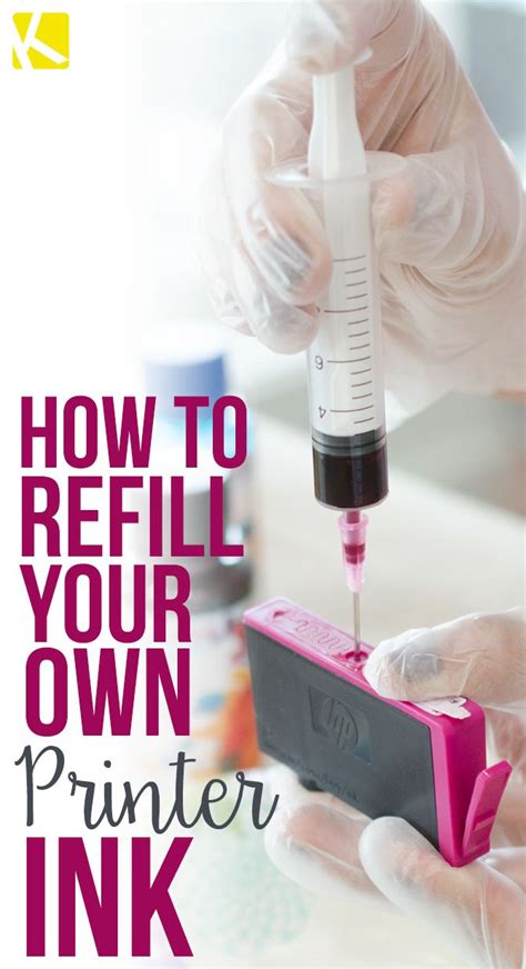 Image result for How to Fill Printer Ink