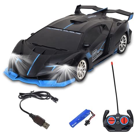 VROOMS & WHEELS Plastic Remote Control Super High Speed Racing Car with ...