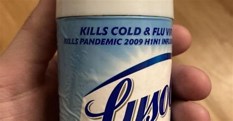 Someone Found A Disinfectant From 2009 H1N1 Pandemic