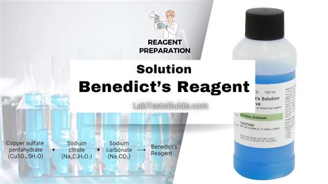 Benedict’s Reagent Preparation, Uses, Composition and Precautions | Lab ...