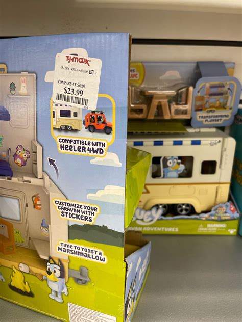 TJ Maxx carrying some bluey toys (just campervan spotted) : r/bluey