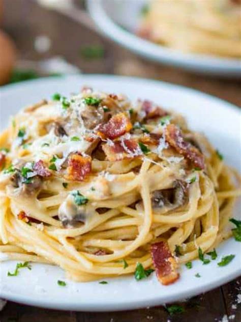 Creamy Bacon Spaghetti