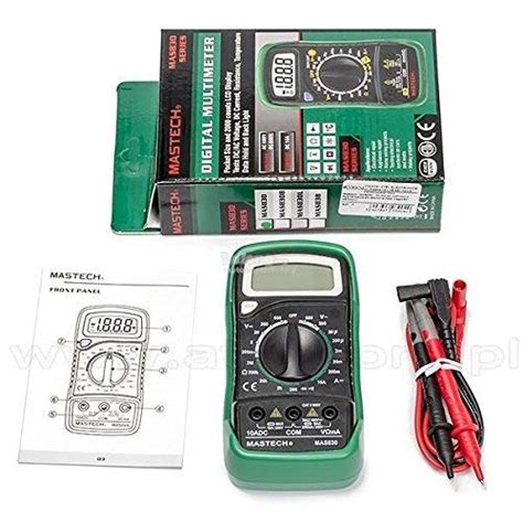 Mastech 830L Digital Multimeter, MAS 830L : Amazon.in: Industrial ...