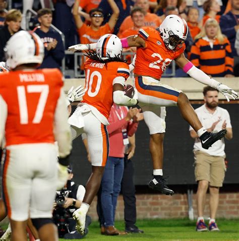 UVA football releases depth chart for season opener versus Coastal ...