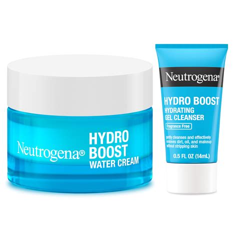 Neutrogena Hydro Boost Skincare Set, Hydro Boost Water Cream Face ...