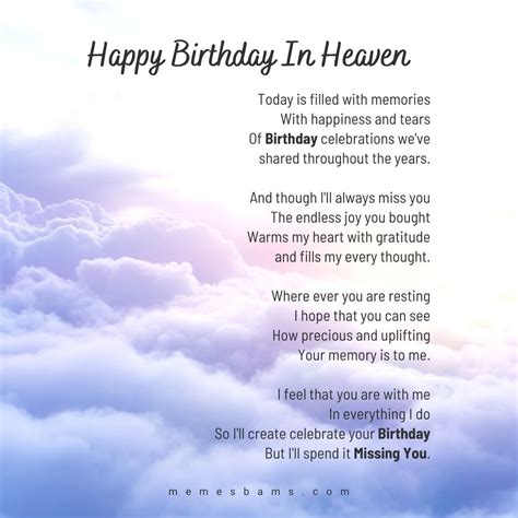 100 Heartfelt Happy Birthday In Heaven Messages And Bible Verses - FDOMF