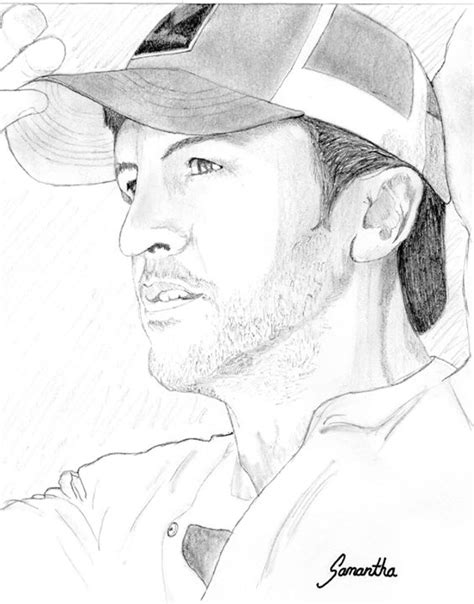 Luke Bryan - Free Coloring Pages