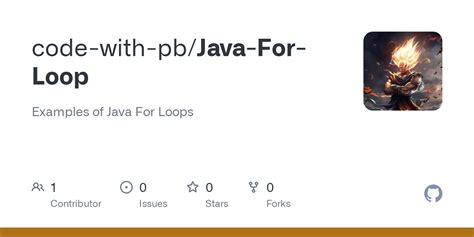 For Loop in Java 的图像结果