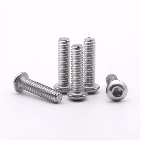 RoyceMart 5/16-18 x 3/4" (10 Pack) Hex Socket Button Head Cap Screws ...