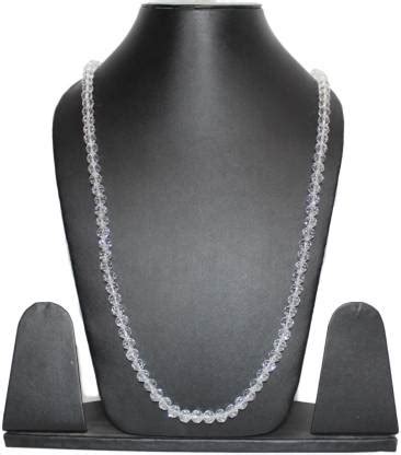 Mala CRYSTAL MALA, JAAP MALA WHITE CRYSTAL MALA Deity Ornament Price in ...