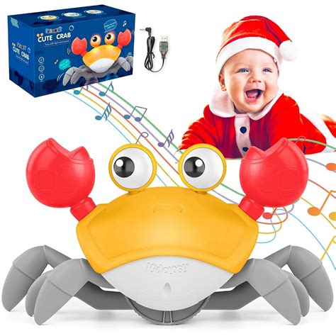 Kidology Crawling Crab Baby Musical Kids Toy with Led Lights ...