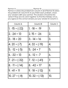 Image result for Tutoring Understanding Integer Addition