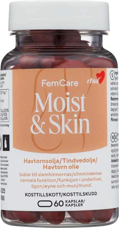 RFSU FemCare Moist & Skin 60 st | lyko.com