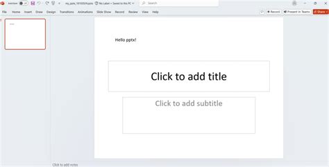Python PowerPoint GUI Code 的图像结果