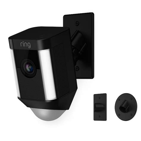 Ring Spotlight Cam Mount - Hardwired Outdoor Smart Security Camera with ...