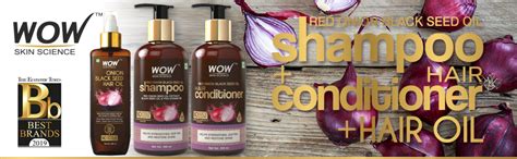 Buy WOW Skin Science Onion Black Seed Oil Ultimate Hair Care Kit ...