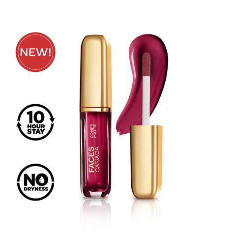 Comfy Matte Lip Color - Comfortable Matte Liquid Lipstick – Faces Canada