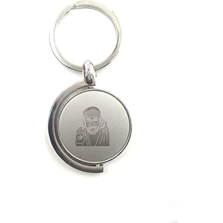 S A Gifts Sai Amrut Shirdi Sai Baba Stainless Steel Key Chains for Car ...