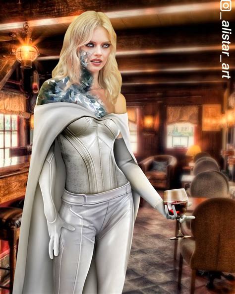 Samara Weaving as Emma Frost by AliDevilSta on DeviantArt