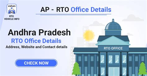 Andhra Pradesh RTO Offices List – Address, Contact, Timing & Codes