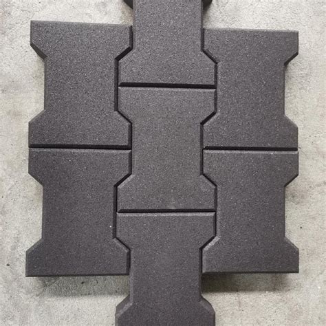 Rubber Playground Floor & Paving Rubber Paver Flooring for Walkway ...