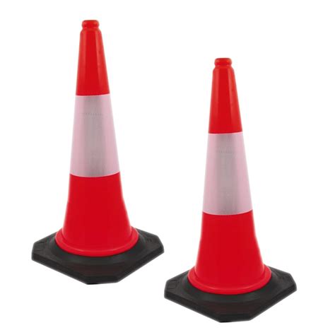 KUNPLAST Parking Barrier Traffic Cones for no parking zones, road ...