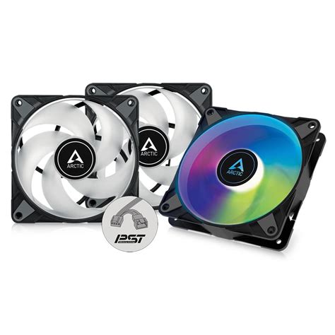 Buy ARCTIC P12 PWM PST A-RGB (3 Pack) - 120 mm PWM case Fan Optimized ...