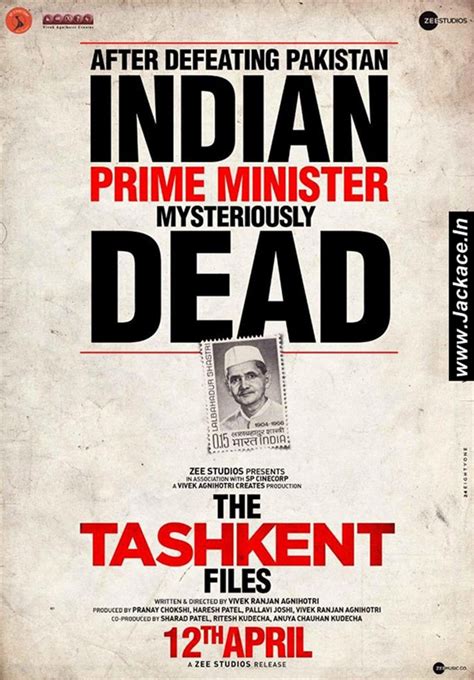 The Tashkent Files: Box Office, Budget, Hit or Flop, Predictions ...