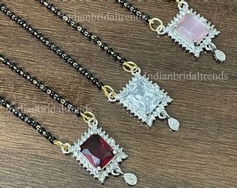 Buy Diamond Mangalsutra Gold Plated Mangalsutra Deepika Padukone Online ...