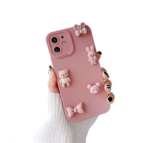 CASEBREED Fashion Women | Girls Simple and Cute 3D Cartoon Soft Rubber ...