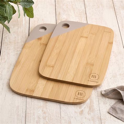 Buy Nesta Eartha Set of 2 Bamboo Chopping Boards from Home Centre at ...