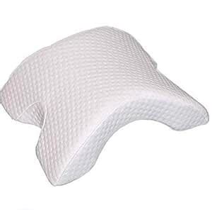 PALZ Pressure Free U Shaped Arched Pillow Romantic Couple Sleeping ...