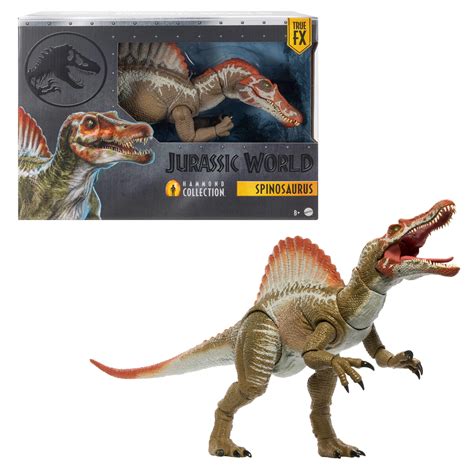 Jurassic World Hammond Collection Jurassic Park 3 Spinosaurus Action Figure, XL Dinosaur Toy ...