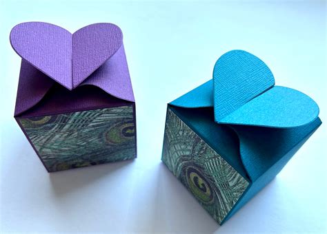 Peacock Gift Box Tutorial 的图像结果