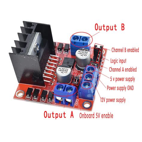 L298N Dual H Bridge Motor Drive Controller – ControllersTech®