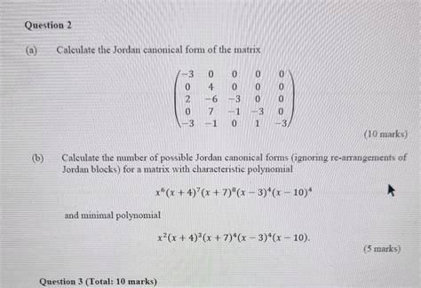 Jordan Canonical Form