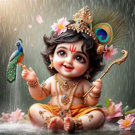 Pin by KishanThakker on Indian festivals | Little krishna, Baby krishna ...