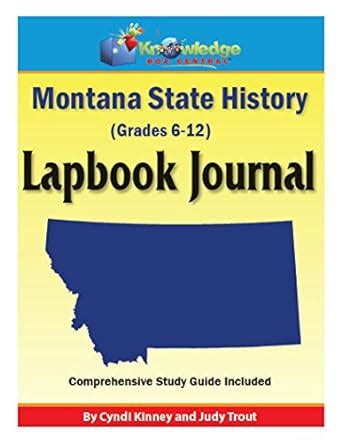 Montana State History Lapbook Journal: Plus FREE Printable Ebook eBook ...