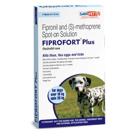 Savavet Fiprofort Plus Spot-On for Dogs | Effective Tick & Flea Control ...