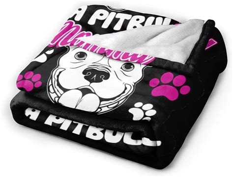Buy Best Pink American PitBull Terrier Dog Mom Gift Dad Full Fleece ...