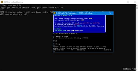 Image result for DOSBox Debug Command
