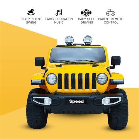 Baby ride on jeep 12v battery powered riding toys – Fliptoy®