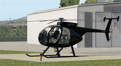Hughes 500d Helicopter