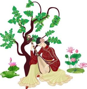 god & god's 27 cm New Modern Art A Lady under a Tree Self Adhesive ...